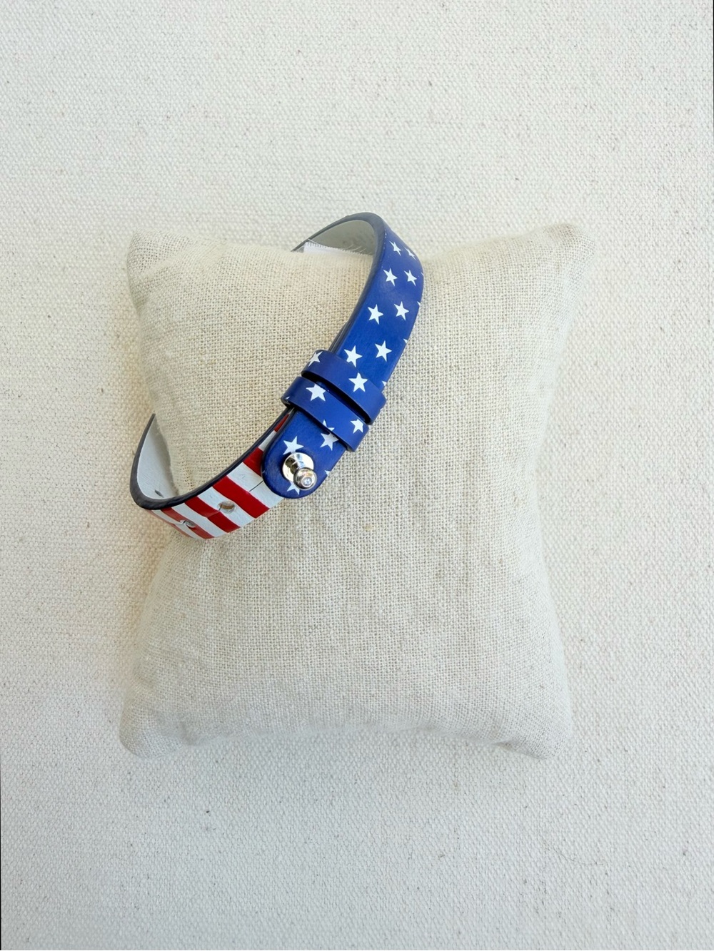 *Single Leather Band* KEEP COLLECTIVE Retired Pin Closure Flag